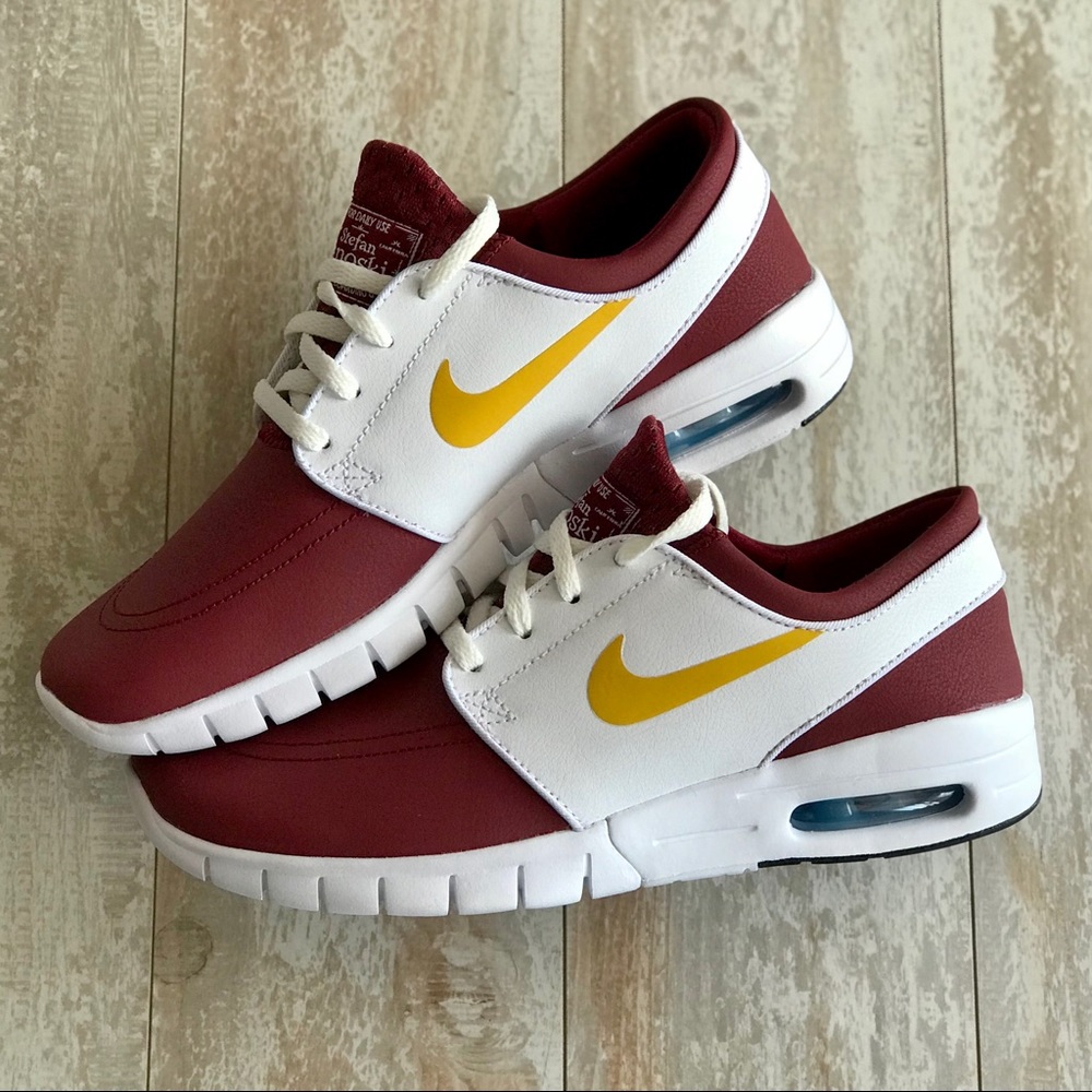 NWT Nike ID Stefan Janoski Custom maroon - Picture 8 of 8